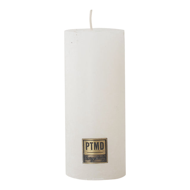 Rustic  pillar candle