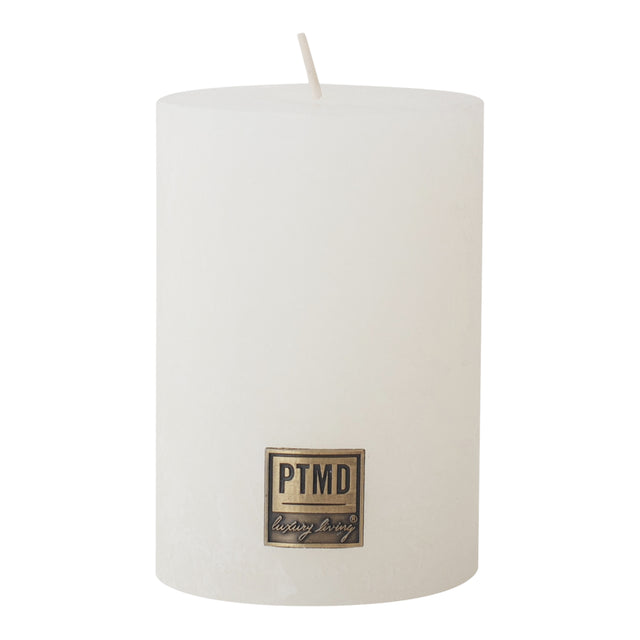 Rustic  pillar candle