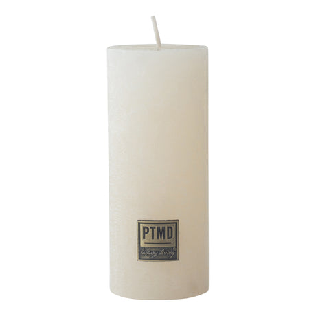 Rustic  pillar candle