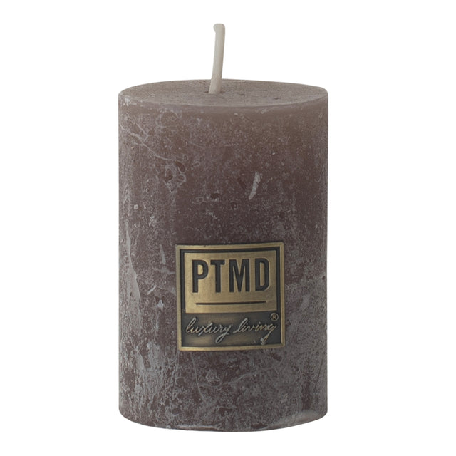 Rustic  pillar candle