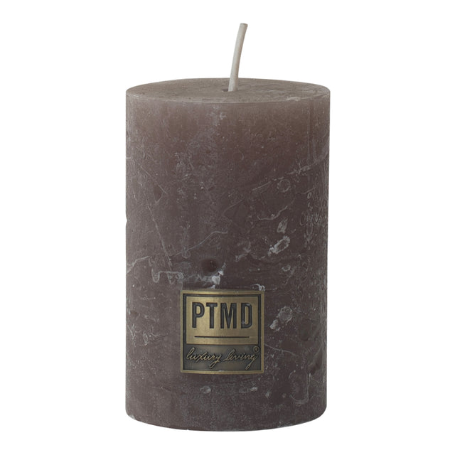 Rustic  pillar candle