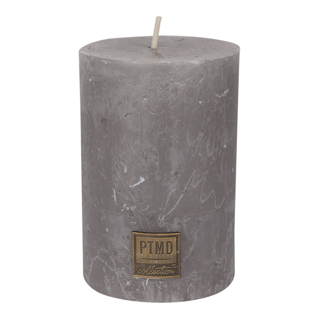 Rustic  pillar candle