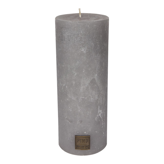 Rustic  pillar candle