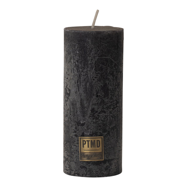 Rustic  pillar candle