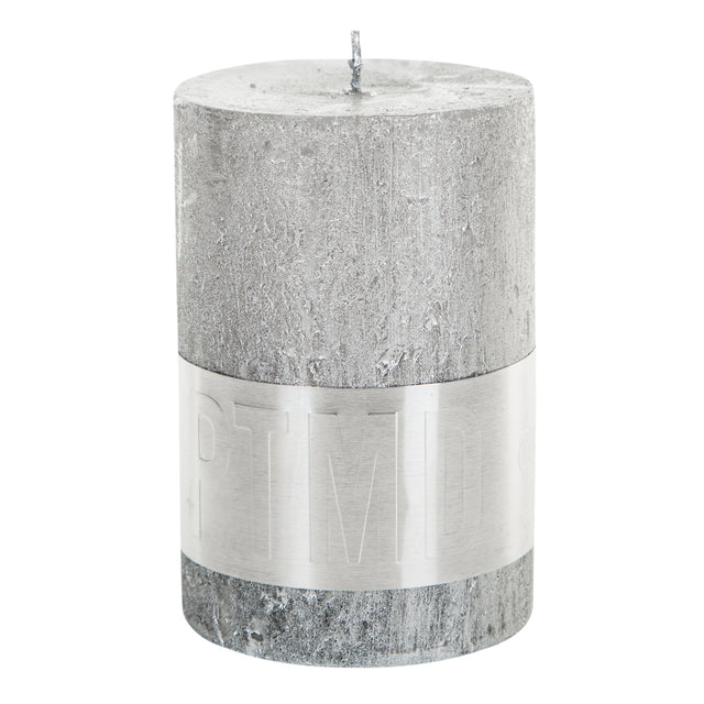 Rustic  pillar candle