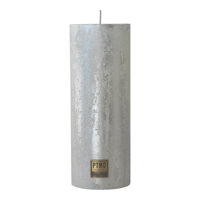 Rustic  pillar candle