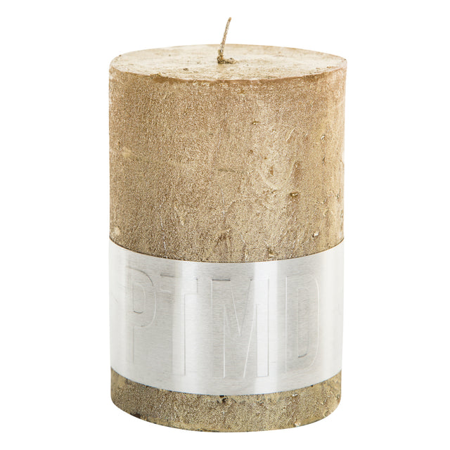 Rustic  pillar candle