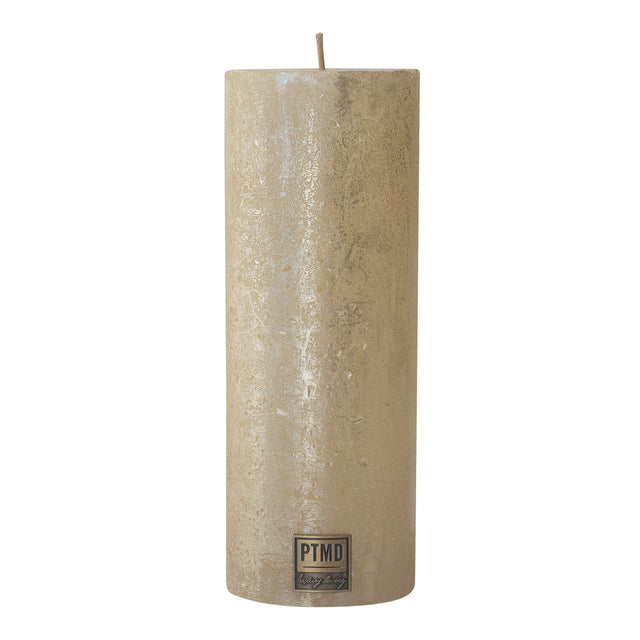 Rustic  pillar candle