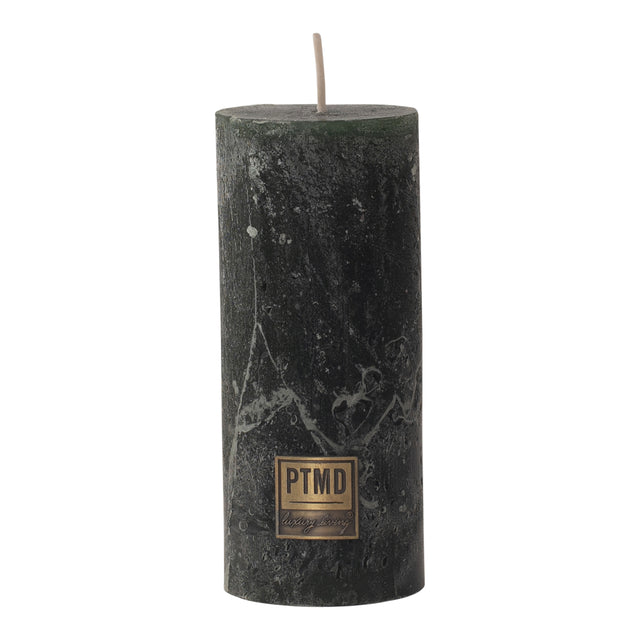 Rustic  pillar candle