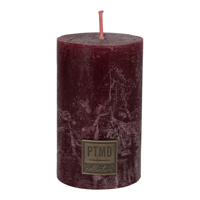 Rustic  pillar candle