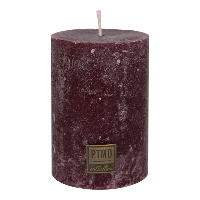 Rustic  pillar candle