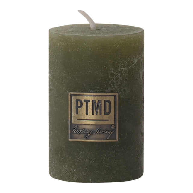 Rustic  pillar candle