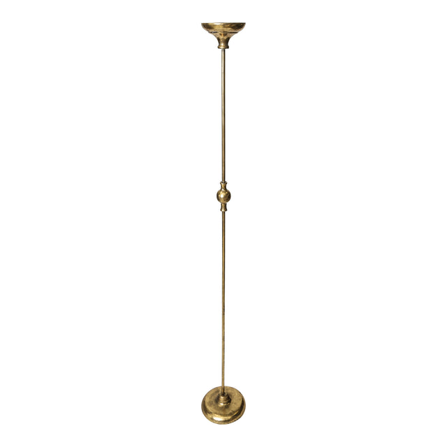 Ashley Gold metal candleholder ball round L