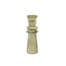 Linty glass candleholder cone shape