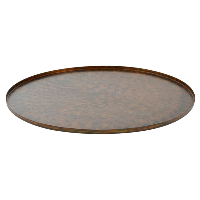 Cars antique iron tray round