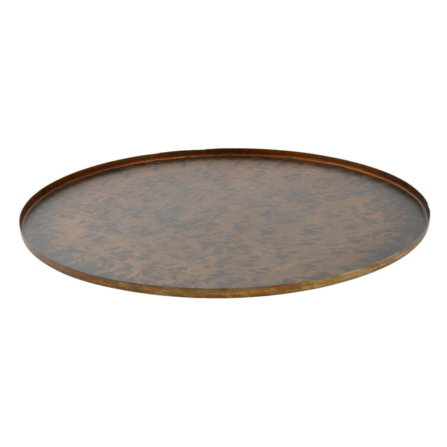 Cars antique iron tray round