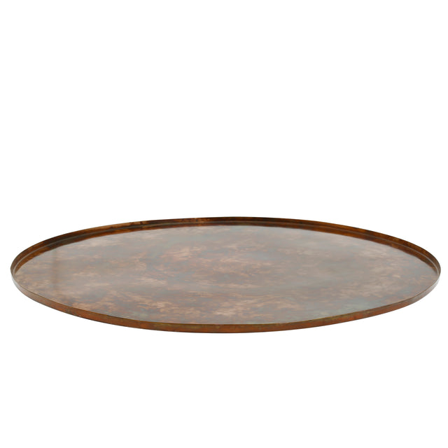 Cars Copper antique iron tray round