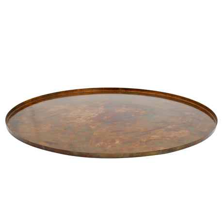 Cars Copper antique iron tray round