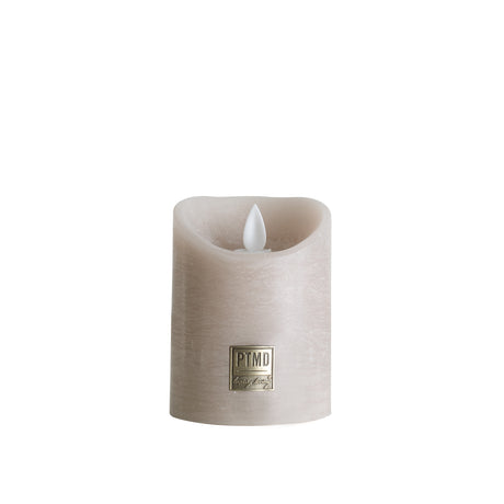 LED Light Candle beige moveable flame