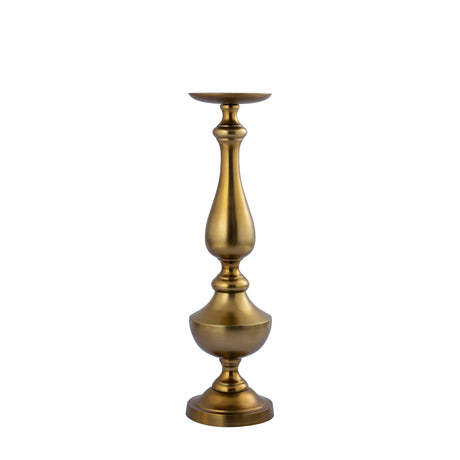 Centy Brass casted alu candle holder L