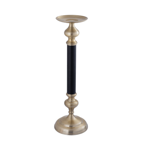 Ixen Champagne casted alu candle holder