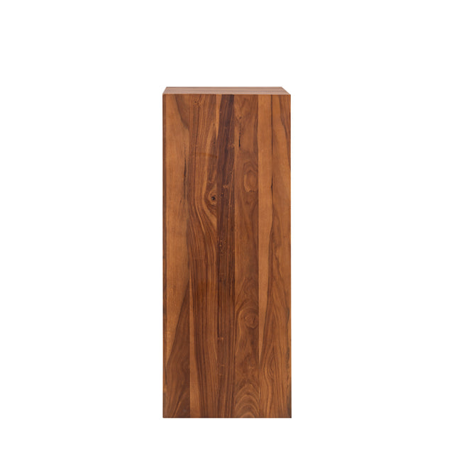 Chevar oak wood pedestal SV2