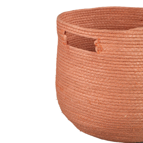 Mellaine  paper rope round basket handle SV3