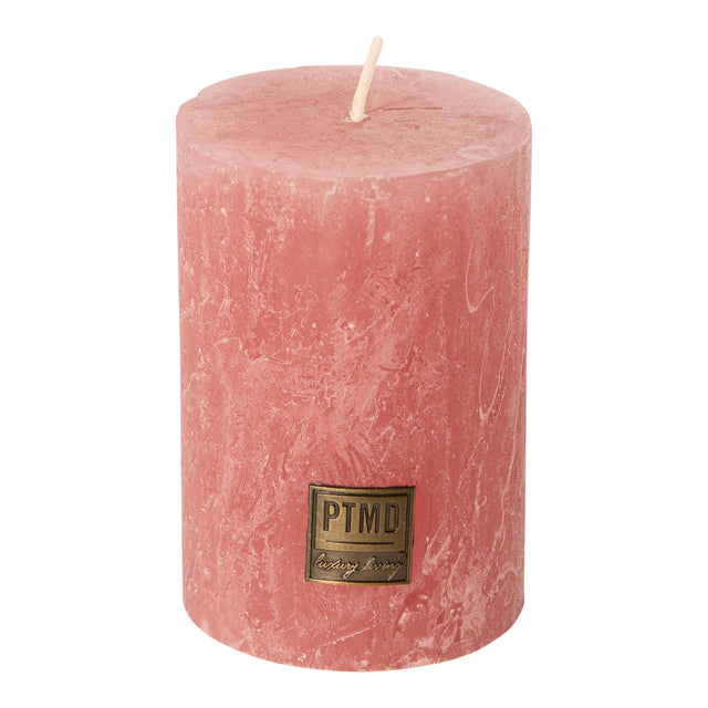 Rustic  pillar candle