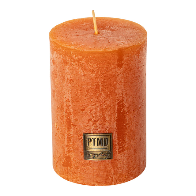 Rustic  pillar candle