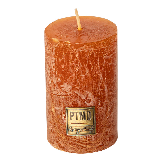 Rustic  pillar candle