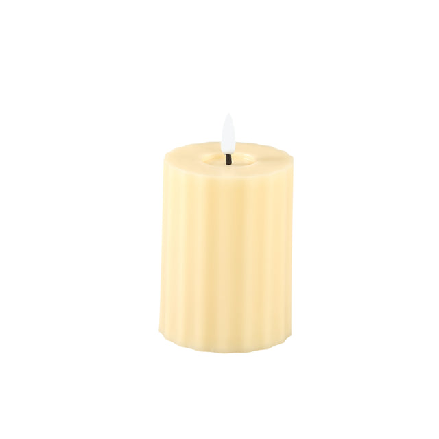 Led Outdoor Candle striped flickering