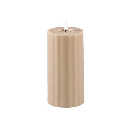 Led Outdoor Candle striped flickering
