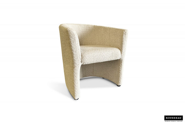 'Charlie' Teddy armchair in Ecru fabrics